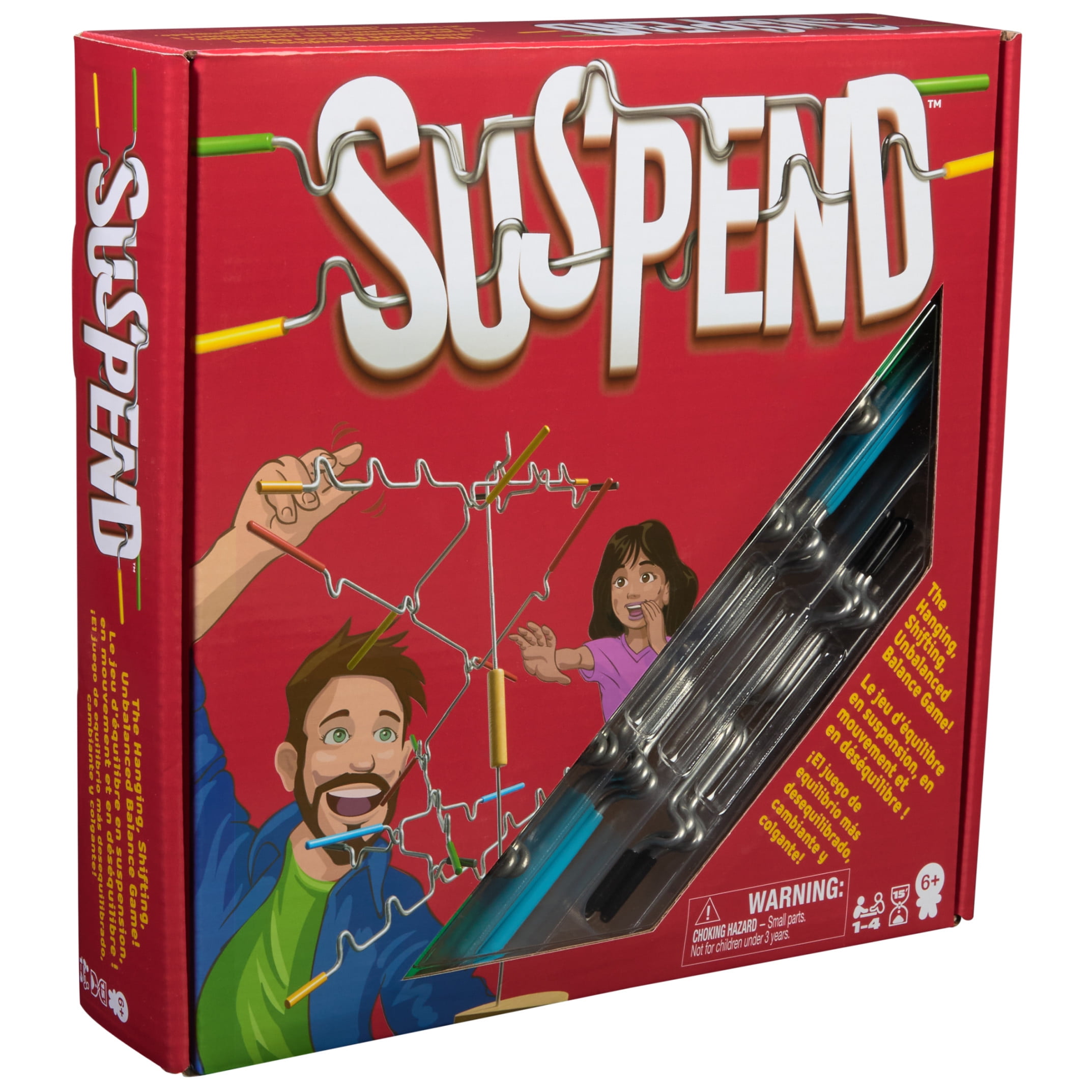 Spin Master Games, Suspend, A Balancing Family Game, 1-4 Players, for Ages 6 and up