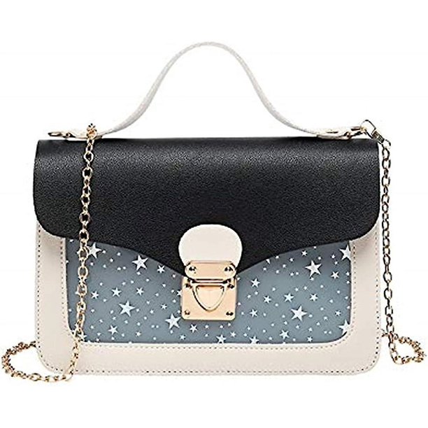 Bolso de hombro con cadena para niñas, bolso de princesa, bolsos con cadena, entresuelo de tres capas desmontable con cadena para niñas, regalo de cumpleaños y Navidad