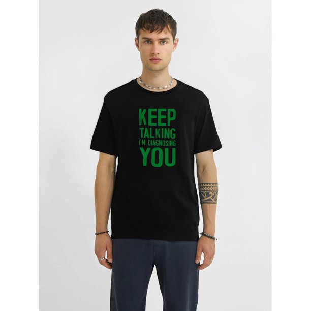 Camiseta con estampado de eslogan divertido para hombre, camiseta gráfica, ropa de verano para hombre, conjuntos para hombre, camisetas informales
