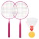 thumbnail image 1 of Kids Playing Toy Set Pink Badminton Racket for Leisure Use 1Set, 1 of 4