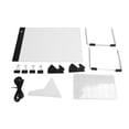 thumbnail image 2 of Art Light Board, Ultra Thin Uniform A4 LED Light Board With Detachable Stand And Clips For Home School, 2 of 8