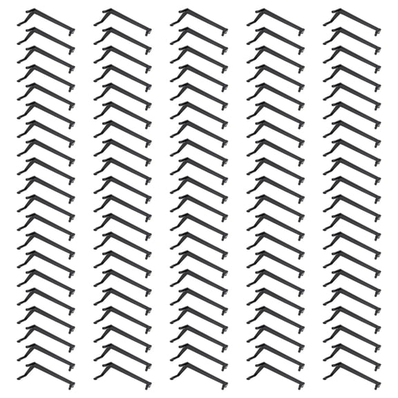 100 Pcs Fruit Tree Branch Puller Rod Adjustable Suction Cup Plant Holder Faux Plants Indoor Black