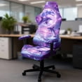 thumbnail image 5 of Pzuqiu Dolphin Gaming Chair Cover Set 4 Pieces Gaming Chair Protective Cover Easy to Install Universal Accessories for Gaming Chair Easy to Clean Chair Protector, 5 of 7