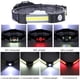 thumbnail image 3 of Linterna frontal LED de visión completa faro de trabajo COB aleación Ehuebsd de aluminio duradero y Material ABS luces de emergencia en casa, 3 of 9