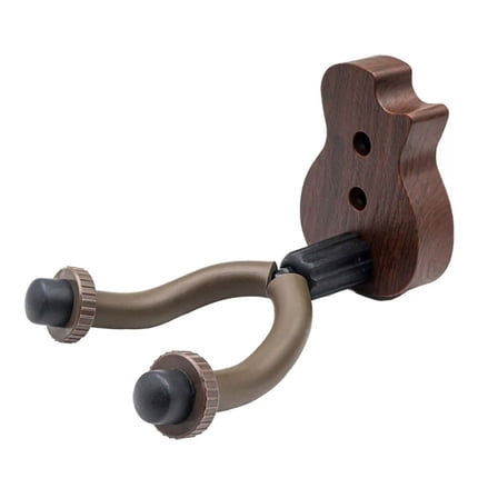 Guitar Stand Wall Mount Hanger - One Pack Wall Hook Stand with Screws, Guitar Holder Hanger for Bass, Banjo, Acoustic, Ukulele