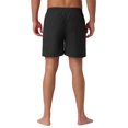 thumbnail image 3 of Pantalones cortos de verano para hombres INSPIRE CHIC para el Día del Padre, con cintura elástica y cordón, pantalones cortos de surf 32 negro, 3 of 6