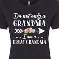thumbnail image 4 of Inktastic I'm Not Only a Grandma I'm a Great Grandma with Flowers Women's T-Shirt, 4 of 5