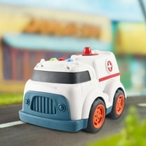 Nilvkv Electric Engineering Car, 8.3in Sound, Light and Music Simulation Construction Vehicles Construction Truck, Toys for 3 Year Old Boys and Girls Gifts