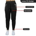 thumbnail image 2 of Galaxy by Harvic 3-Pack Women's Loose Fit Fleece Jogger Sweatpants (S-5XL), 2 of 4