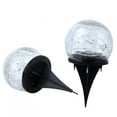 thumbnail image 3 of Ailao Waterproof Solar Crackle Glass Ball Light Ground Spike Lamp For Garden Yard Pathway Landscape Decor,Spike Lamp,Underground Light, 3 of 11