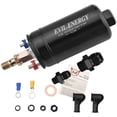thumbnail image 1 of GFDYREE External Inline Fuel Pump Electric 300LPH High Flow 12V Universal, 1 of 6