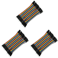 thumbnail image 1 of Cable 10/20/30 CM Multicolor Rainbow 40 Pines (10 Cm) Rojo, 1 of 3