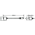 thumbnail image 3 of Hella 4532 Series Halogen Interior Chart Reading Lamp, 12V/5W, 3 of 7