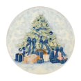 thumbnail image 2 of Manteles individuales de lino, adornos navideños, mantel individual navideño de 35 x 35 cm, mantel de invierno con aislamiento térmico y resistente a la suciedad, apto para fiestas, cocinas, restauran, 2 of 6