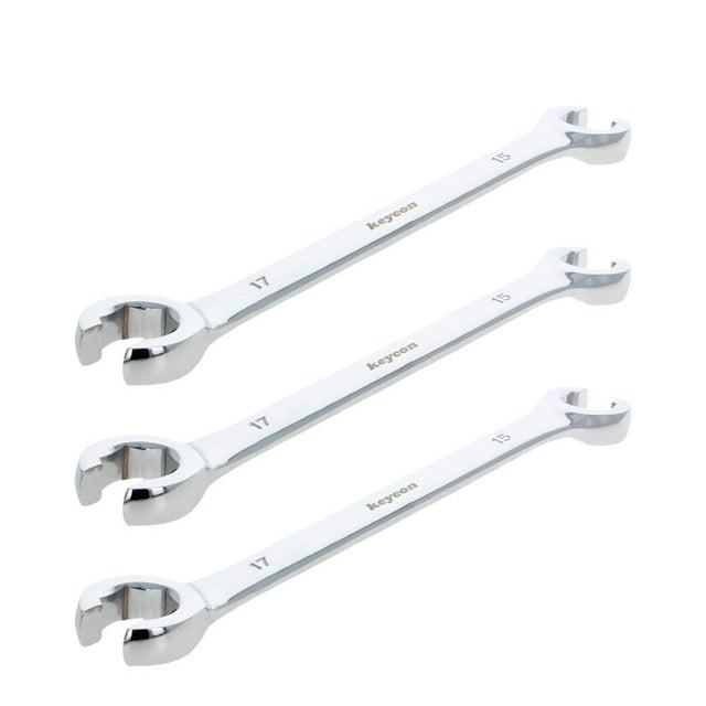 Utoolmart Clé Écrou, 15mm x 17mm Double Extrémité Ouverte, 3 Pcs