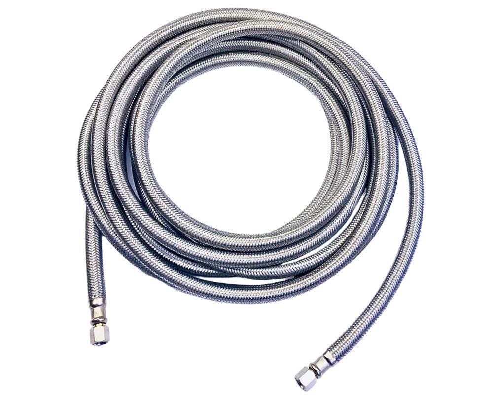 Ice Maker Water Supply Hose 20 FT Stainless Steel