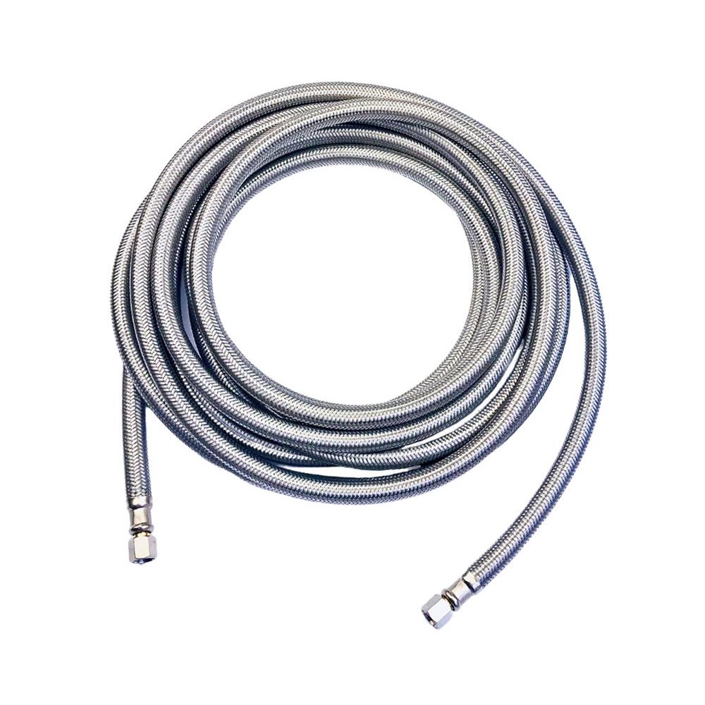 Ice Maker Water Supply Hose 20 FT Stainless Steel