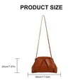 thumbnail image 3 of Modern Adjustable Strap Underarm Bag PU Leather Shoulder Bag Offering Comfort and Styles Casual To Prom Occasion, 3 of 9