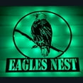 thumbnail image 2 of Handmadetneonsign American Eagle Metal Wall Art Light, Eagle Bird Metal Sign Wall Decor, Eagle Metal Decor, 2 of 5