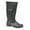 Black, variant on Universal PVC Welly / Mens Wellington Boots / Rain Boots