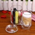 thumbnail image 2 of ClearCottonSwabContainerWideOpenSpaciousHolderGreatGiftsForFriendChildren, 2 of 4