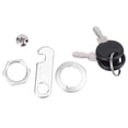 thumbnail image 4 of Zinc Alloy Mailbox Lock, With Keys Weather Resistant Cam Lock, Drawers For Cabinets Pinball Games RV 103-30, 4 of 8