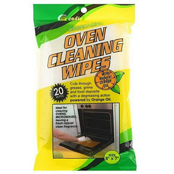 Cadie Degreasing Oven Cleaning Wipes 20 Wipes
