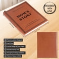 thumbnail image 3 of Guided Journal YOELOVE Mom's Story Tapa dura de piel, 3 of 7