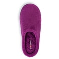 thumbnail image 3 of Pupeez Girls Classic Terry Clog Slippers Dark Purple, 3 of 4