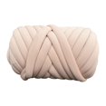 thumbnail image 3 of Cotton Polyester Chunky Yarn Tube Giant Yarn for Rug Making Carpets Handbag Light Pink, 3 of 8