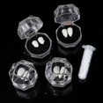 thumbnail image 3 of 4 pares de accesorios de disfraces de Halloween DIY fiesta de disfraces dentaduras postizas dientes de vampiro colmillos Hfmqv, 3 of 5