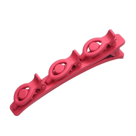 Hair Accessories Styling Tools Tooth design Fashion Hairstyle Hairpin Bangs Barrettes Broken hair artifact Braid HairClip RED