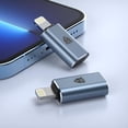thumbnail image 7 of TechMatte USB-C to Lightning Adapter 27W PD Fast Charging for iPhone with Anti-Lost Holder, "2 Pack", 7 of 7