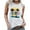 White, variant on tklpehg Womens Sleeveless Shirts Going Out Tops Lightweight Loose Blouses Vintage Fashion Printed Graphic Tee Casual Summer Crewneck Basic Tank Tops Tshirt (Wine,S)