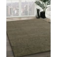 thumbnail image 2 of Ahgly Company Indoor Round Abstract Camel Brown Abstract Area Rugs, 8' Round, 2 of 6