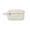 A006- White, variant on Corduroy Storage Bag, Orange Handmade, 1 Pack Personalized, Portable Travel Toiletry Organizer for Cosmetics Craft Supplies Daily Accessories