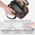 thumbnail image 5 of Hirioo Colorful Bull Western Man for Crossbody Lunch Box for Women Men with Adjustable Shoulder Strap for School, Work and Travel, 5 of 9