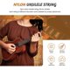 thumbnail image 4 of 4pcs White Nylon Ukulele String Set, 4 of 5