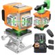 thumbnail image 1 of Máquina autoniveladora multifuncional de 12 líneas con nivel láser de luz verde 3°, 1 of 8