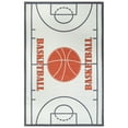 thumbnail image 2 of Superior Basketball Non-Slip Washable Indoor Play Rug, 5' 7" x 8' 9", 2 of 10