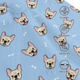 thumbnail image 3 of Fotbe Cute French Bulldog Gorro Clásico de Béisbol, Gorra Ajustable con Broche Snapback, Gorro de Exterior de Algodón Suave, 3 of 6