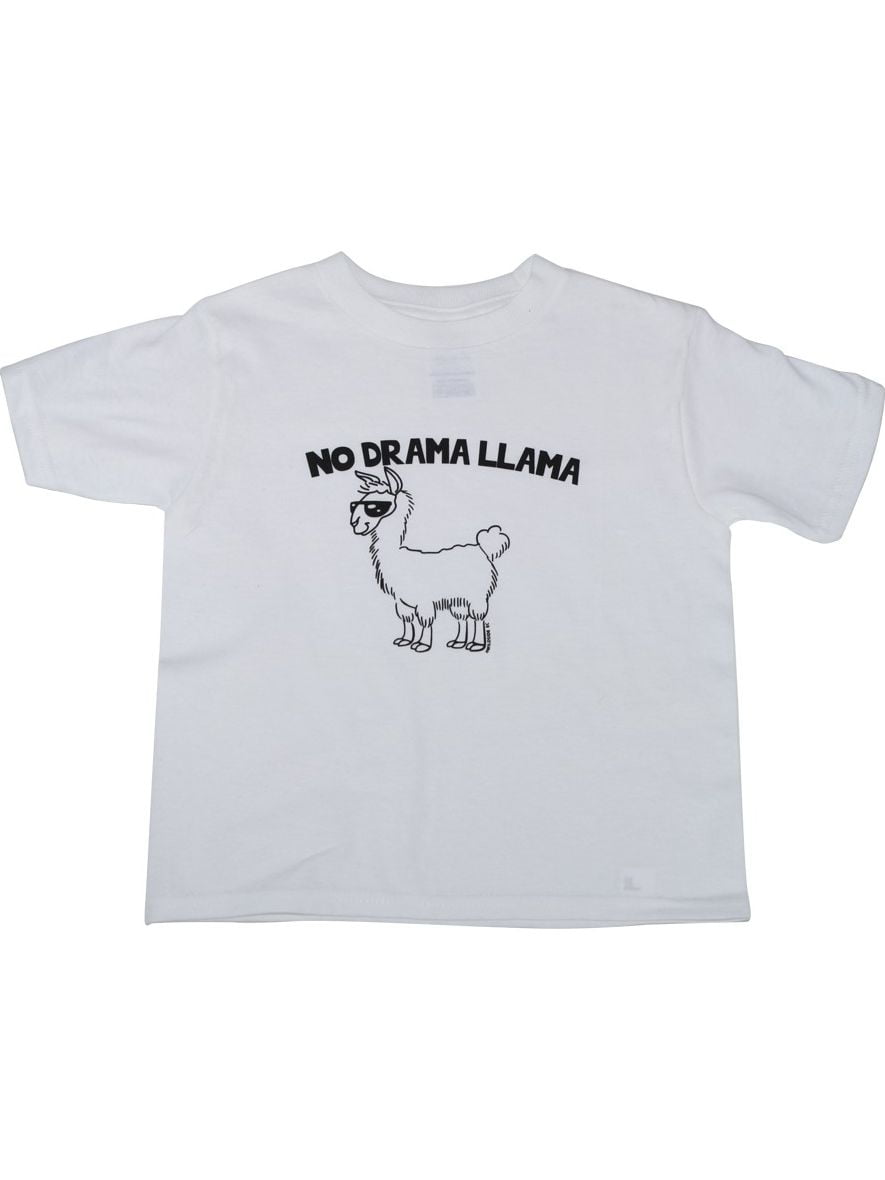 No Drama Llama Boys Short Sleeve Tee