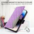 thumbnail image 2 of Allytechgroup Flip Cover Case for Samsung Galaxy Note 10, Premium PU Leather Stand Cards Holder Hand Wrist RFID Blocking Bumper Shockproof Phone Case for Samsung Galaxy Note 10, Purple, 2 of 7