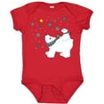 thumbnail image 3 of Inktastic Christmas Polar Bear and Cub with a star Boys or Girls Baby Bodysuit, 3 of 5