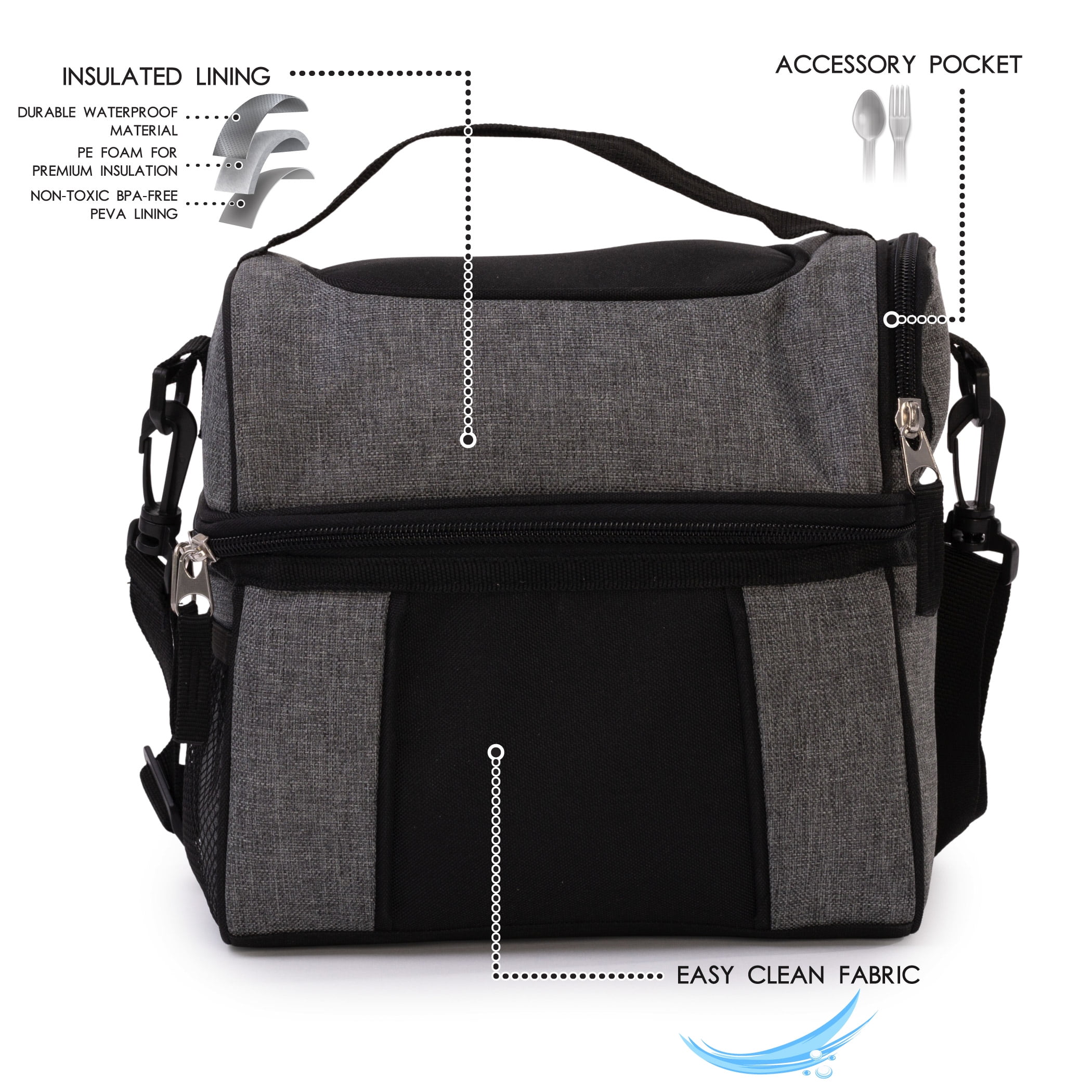 Boîte à lunch isotherme en forme de dôme pour enfants Sac à Lunch isolée pour l’école