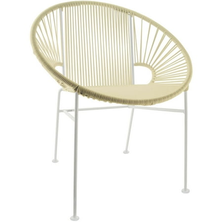 Innit Concha Vinyl Cord Chair White Frame Departments