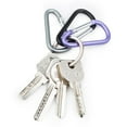 thumbnail image 4 of 20pcs D-ring Locking Carabiner Keychain Spring Clip Lock Carabiner Hook Outdoor Camping Equipmengt - Professional Outdoor Camping Equipment - caribeaner,Lock Buckle, 4 of 6