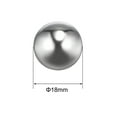 thumbnail image 2 of Unique Bargains Boules de Roulement en Acier Inoxydable 18mm 201 G200 Précision 2 Pack, 2 of 5