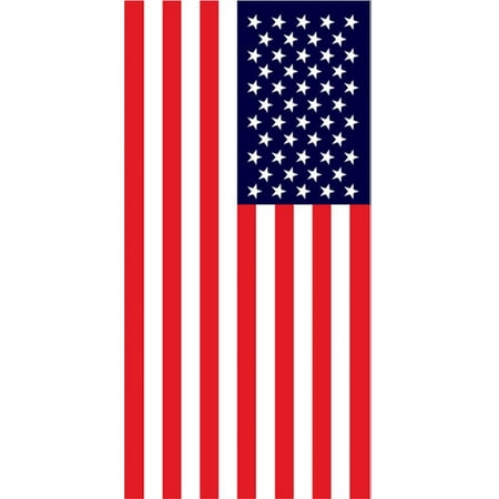 USA Flag Printed Soft Cotton Beach Towel