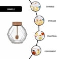 thumbnail image 4 of 2 Pcs Pots à Miel en Verre Bocaux de Rangement Pratiques Récipient Alimentaire Transparent, 4 of 9